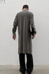 BORIS BIDJAN SABERI Midi Shirt SS22 SHIRT2 F1505F+F035 Charcoal Grey